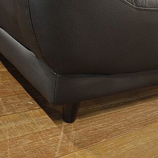 激安2掛けソファー革張り！18800円！現品特価品！通常ネット価格59800円！引き取り価格の画像