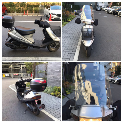 スズキ　アドレス100　/　防寒使用♪　自賠責付き