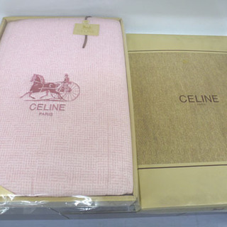開封済未使用 CELINE/セリーヌ 合繊掛ふとん ウィンターケット シングル掛布団 ピンク 西川産業 ￥2,500-の画像