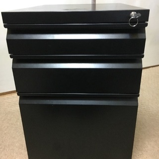 鍵付オフィスサイドキャビネット