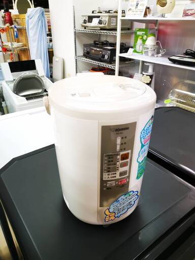 これからの季節気欠かせない、スチーム式加湿器