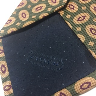 【COACH】コーチ ペイズリー柄 シルク100% ネクタイ 剣先9cmの画像