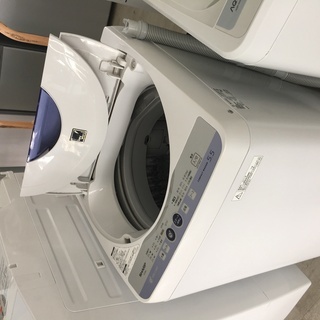 シャープ5.5k洗濯機　Ag＋イオンコート　分解クリーニング済み！！！