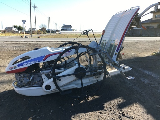三菱　歩行型田植え機　ＭＰ２８　二条植え