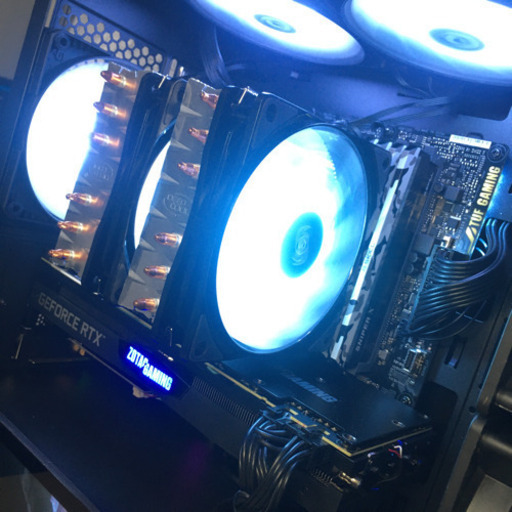 自作pcゲーミングパソコン 4k NVME 9900k RTX2080 32G