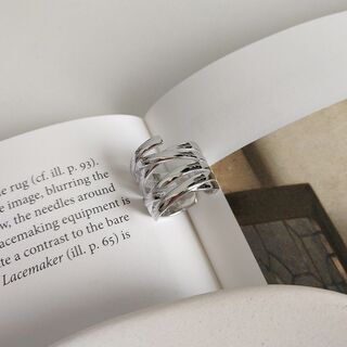 Ｓ-1　ラップリング　 silver925　シルバーリングの画像