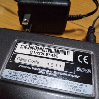 超小型フォノプリアンプ ベリンガー PP400の画像