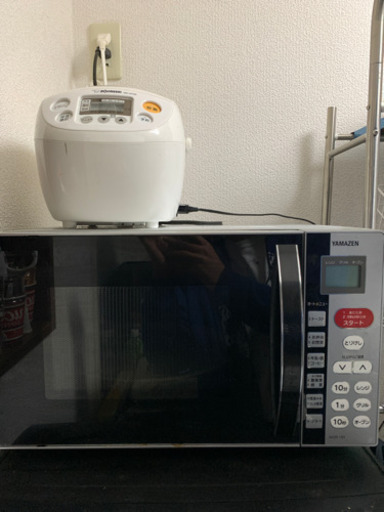 電子レンジ、炊飯器、掃除機、冷蔵庫