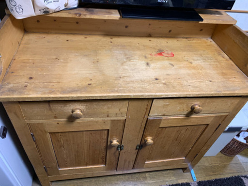 アンティーク家具　イギリス　パイン材