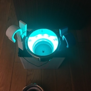 ステンレス製　ドリンクホルダー  LEDランプ付き　2個セット
