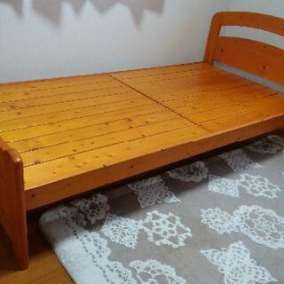 すのこベッド中古シングル