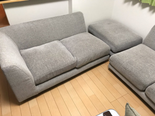 コーナーソファ スツールセット