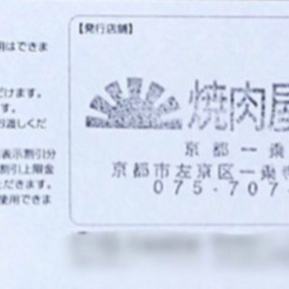 忘年会などに使えます。割引券②を無料で出品！の画像