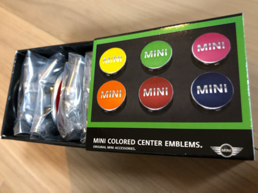 MINI ホイールセンターキャップ チリレッド 赤 純正  クーパー