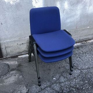 ★ 状態良好 ★ スタッキングチェア KOKUYO Velca ...