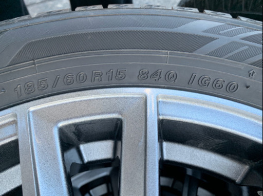 アイスガード6  タイヤ4本セット　185/60R15