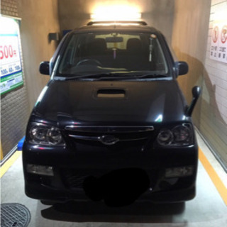 ダイハツ　DAIHATSU テリオスキッド　ステーションワゴン　黒の画像