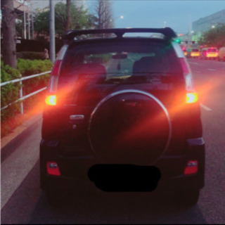 ダイハツ　DAIHATSU テリオスキッド　ステーションワゴン　黒の画像