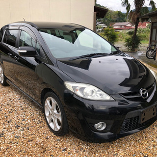 平成20年 マツダプレマシー 20S 黒 実走行49300km