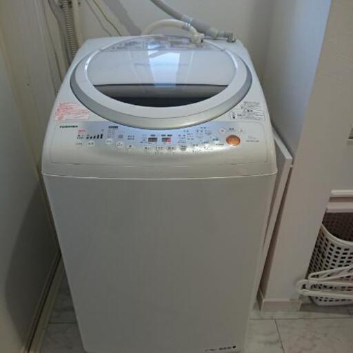乾燥付き洗濯機 8キロ 【取引中】