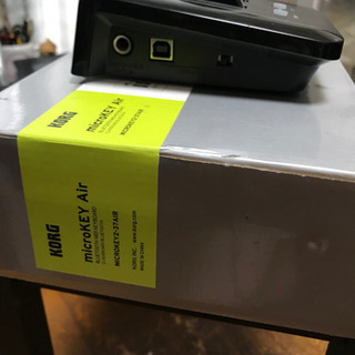 【値下げ】KORG microKey Air 37 ワイヤレスMIDIキーボードの画像