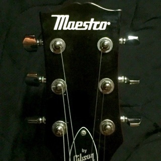お取引予定有り( キャンセル待ち受け付け可 )Maestro by Gibson Les Paul Standard 貴重！生産完了しているギブソン公認の入門者用ブランド！学割有り！の画像