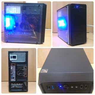 極美品 爆速ゲーミングPC Ryzen 3600 GTX1070 メモリ16G SSD512G HDD1TB Windows10の画像