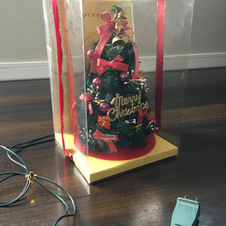 クリスマスツリー　卓上の画像