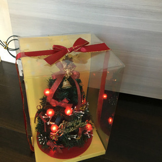 クリスマスツリー　卓上の画像