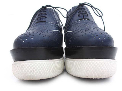 美品 ミュウミュウ MIU MIU プラットフォーム スニーカー 36 1/2 