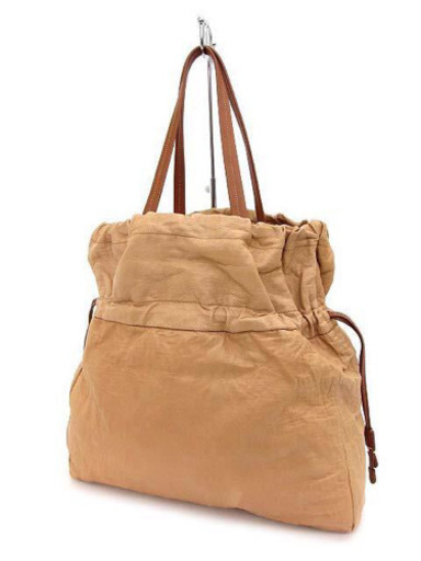 美品 PRADA プラダ BN1757 ナッパ アンティーク トートバッグ