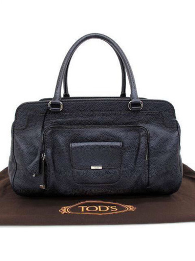 美品 トッズ TOD'S 高級 オールレザー ボストンバッグ Dバッグ