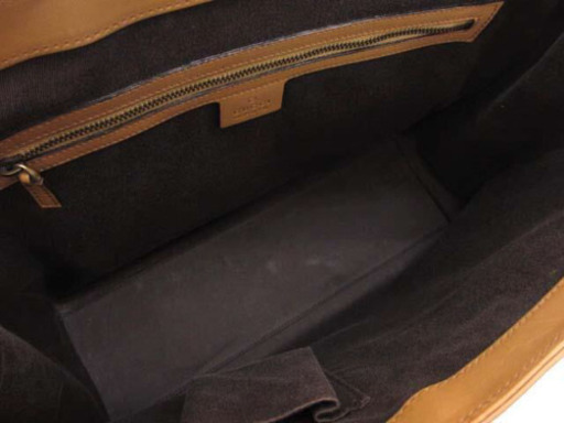 美品 グッチ GUCCI オールレザー ビジネス トートバッグ 120897