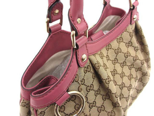 美品 GUCCI グッチ 211944 GGキャンバス スーキー トートバッグ