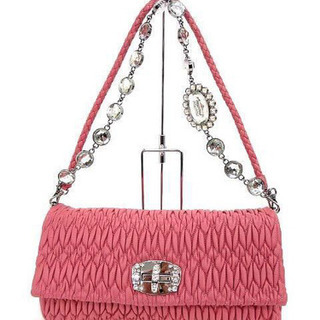 美品 ミュウミュウ ナッパクリスタル 3WAYショルダーバッグ RP0233 美品 ミュウミュウ ナッパクリスタル 3WAYショルダーバッグ RP0233