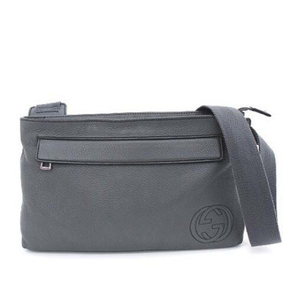 美品 グッチ 322827 インターロッキングG ソーホー ボディバッグ