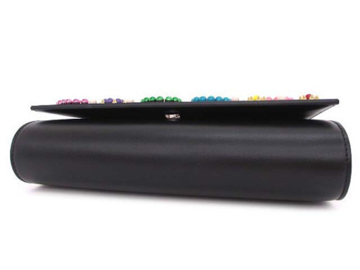 美品 クリスチャンルブタン PALOMA CLUTCH CANDY CALF