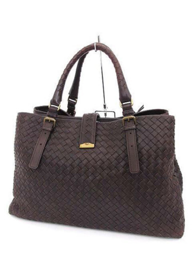 美品 ボッテガヴェネタ 171265 ミディアム ローマバッグ