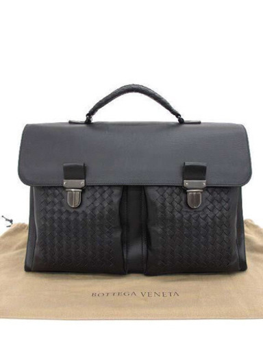 美品 ボッテガヴェネタ 新タグ イントレチャート ブリーフケース ビジネスバッグ