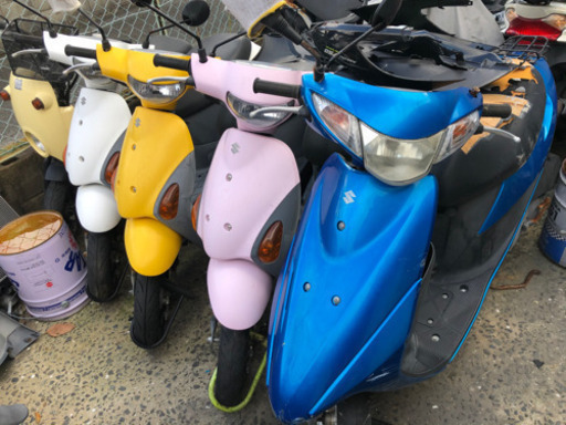 レッツ4  アドレスＶ50  チョイノリ　まとめてお願いします。