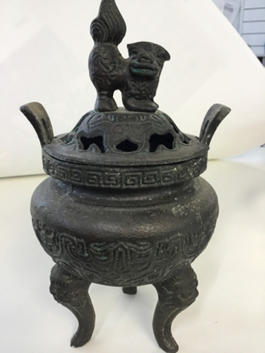 《骨董品》ネコの香炉？