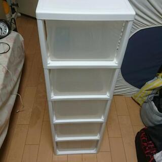 【12/7am迄、以降廃棄】衣装ケース5段 アイリスオーヤマの画像