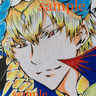 ファンアート  ＦＧＯ キャスギル＆エルキドゥの画像