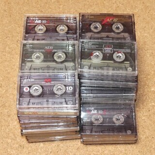 無料！あげます！カセットテープ 10分のみ 230本以上まとめての画像