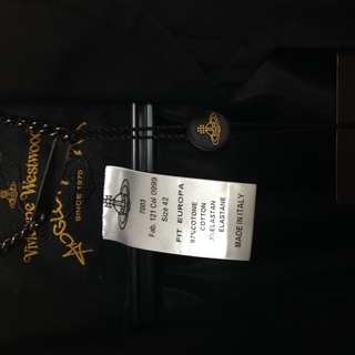 ヴィヴィアンウエストウッド Vivienne Westwood ANGLOMANIA アングロマニア Aライン 変形 コットンコート サイズ42 イタリア製  一回試着