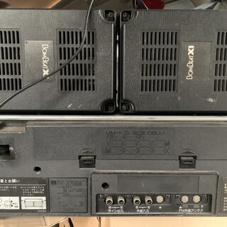 ★超希少　動作品 TOSHIBA　 RT-8700S 　BOMBEAT XI ラジカセ 東芝　電源コードあり　★　調布市　府中市　三鷹市　稲城市　狛江市の画像