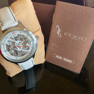 【ありがとうございました！】未使用品 ブランド腕時計 COGU ...