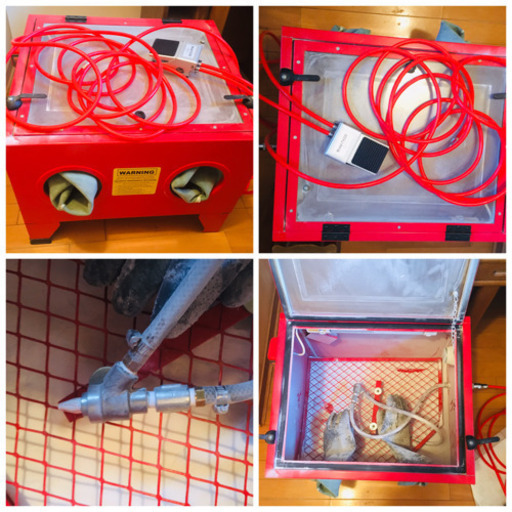 サンドブラスト90㍑キャビネット