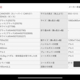 CANOVER(カノーバー) CAR-011 ZENOS(ゼノス) の画像