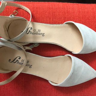 ベロアサンダル値下げの画像